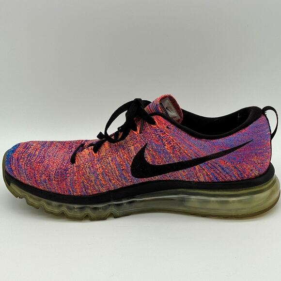 Nike Shoes Mens 11.5 Multicolor Flyknit Air Max Sneakers Preppy Gym Streetwear main image 11